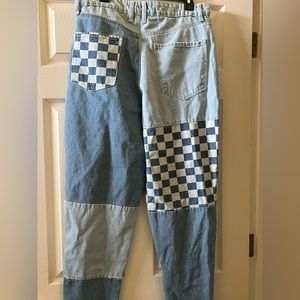 Rue 21 Limited Edition Checkerboard Jeans